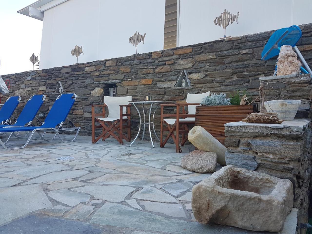 Tinos Apartments Zalonis Agios Ioannis  Luaran gambar